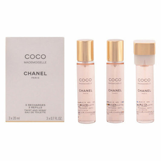 Parfum Femme Coco Mademoiselle Chanel Coco Mademoiselle EDT 3 x 20 ml 20 ml