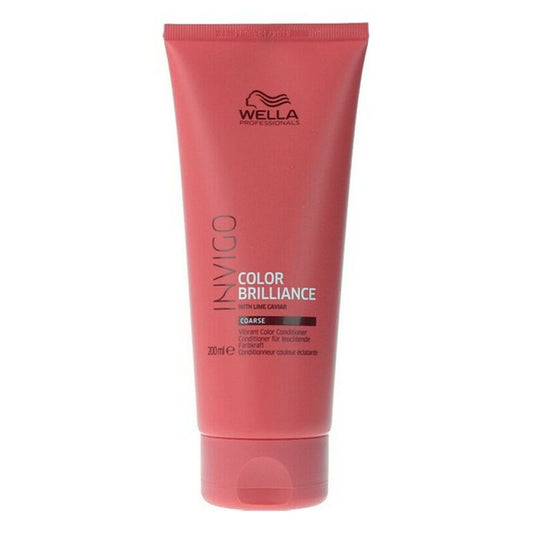 Conditionneur pour les Cheveux Teints Wella Invigo Color Brilliance (200 ml) (200 ml)