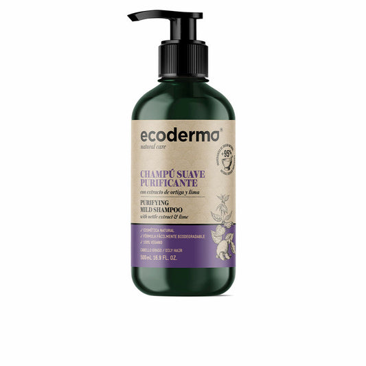 Tiefenreinigendes Shampoo Ecoderma 500 ml